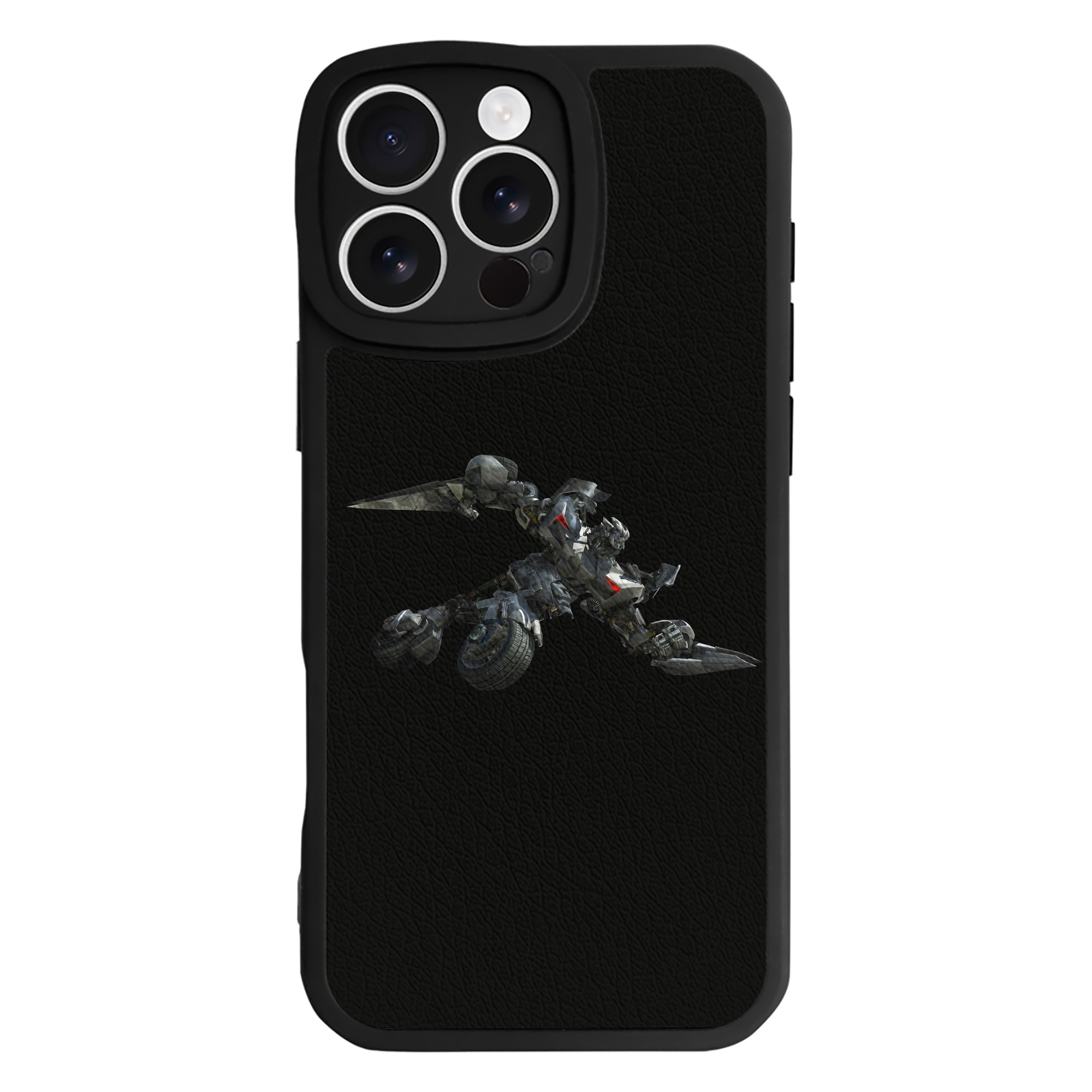 （画像用） Transformers トランスフォーマー 【iPhone 16シリーズ対応】シリコンスマホケース（レザー調） 材質：シリコン